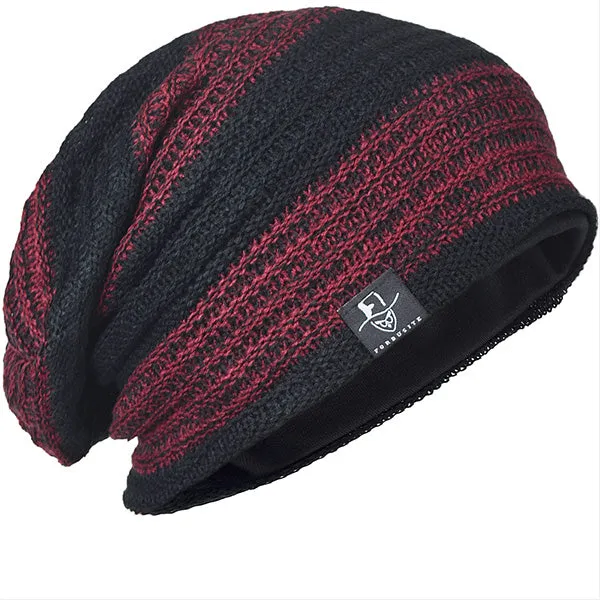 Men Knit Slouchy Lightweight Beanie B306